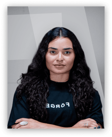 Gabriela Rosado, yoga and movement coach at FŌRGE
